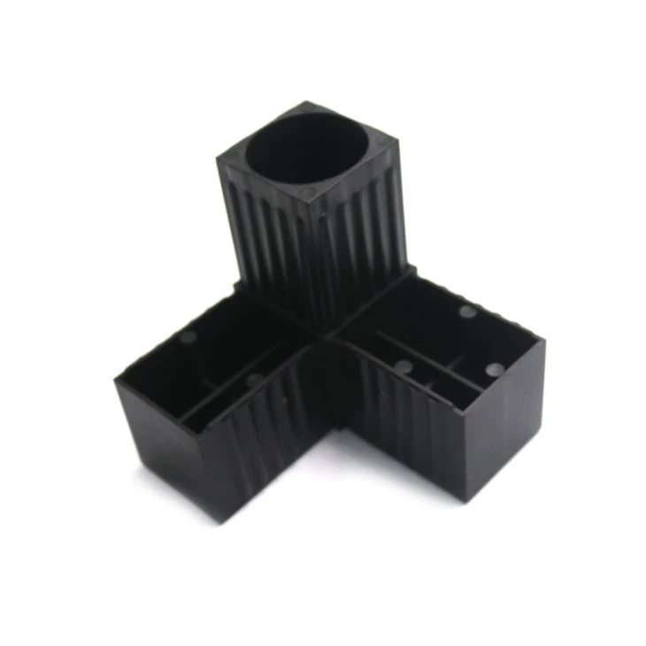 Aluminium Window And Door Hardware Square Tube 3 Way Corner Connector