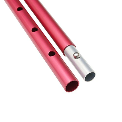 Color Anodized Telescopic Aluminum Pipe For Camping Tent Poles