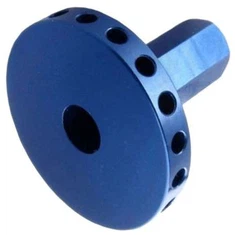 Parti di fresatura in alluminio CNC anodizzato per barche