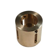Parti di tornitura CNC in materiale d'ottone in alluminio