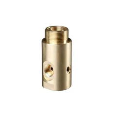 OEM Tornio Nickel Placcatura CNC Parti di tornitura in ottone